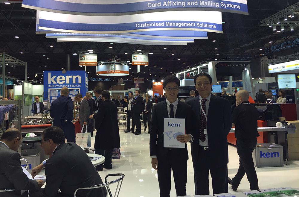 RSID SOLUTIONS visit at Kern’s Italy factory during Cartes Expo in Paris- Nov. 2015