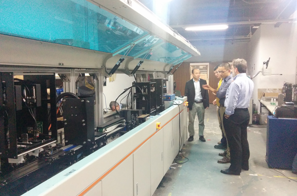 RSID Solutions received the visit of Bolivia & Italy Customers for Machine Testing