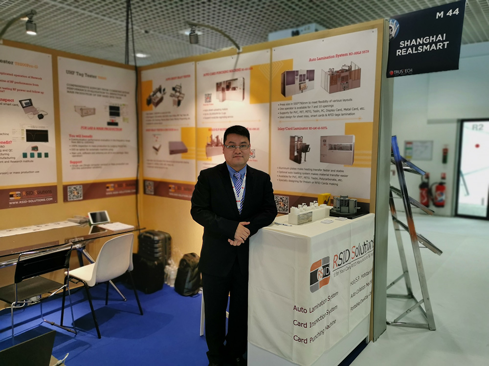 RSID Solutions at TRUSTECH 2019, Palais des Festivals CANNES, FR.