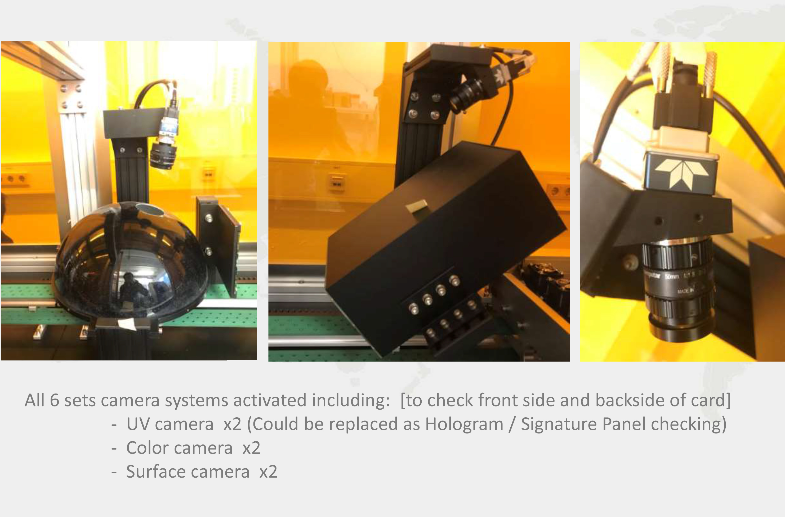 Card Surface Inspection System KX-CardCore-V3